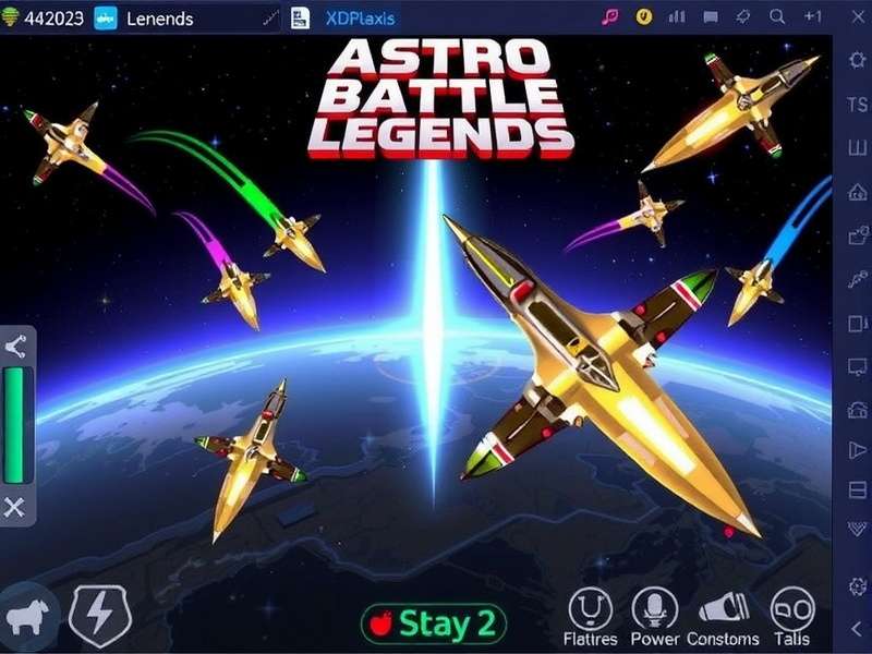 Astro Battle Legends Gameplay Screenshot